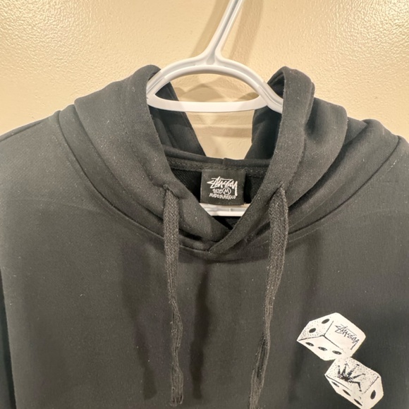 Stussy Hoodie Dice Black color - Picture 2 of 4